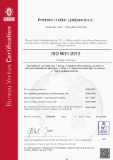 Certifikat ISO 9001:2015